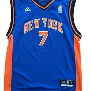 Carmelo Anthony #7 New York Knicks Adidas NBA Swingman Jersey Youth Medium